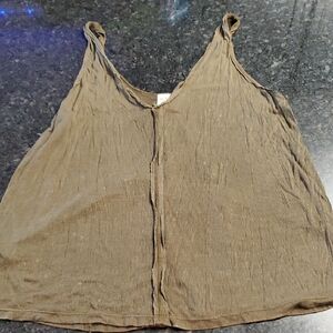 We The Free Khaki Tank Top